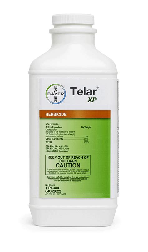 telar herbicide|Telar CHLORSULFURON GROUP 2 HERBICIDE